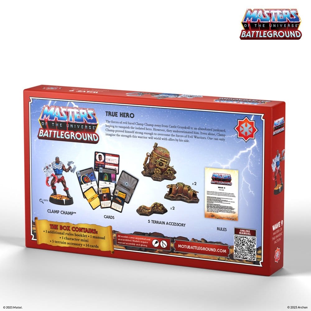 Masters of the Universe: Battleground Miniaturenspiel Wave 9: Masters of the Universe Faction *Französische Version* - Preorder - ETA: 25.07.2026
