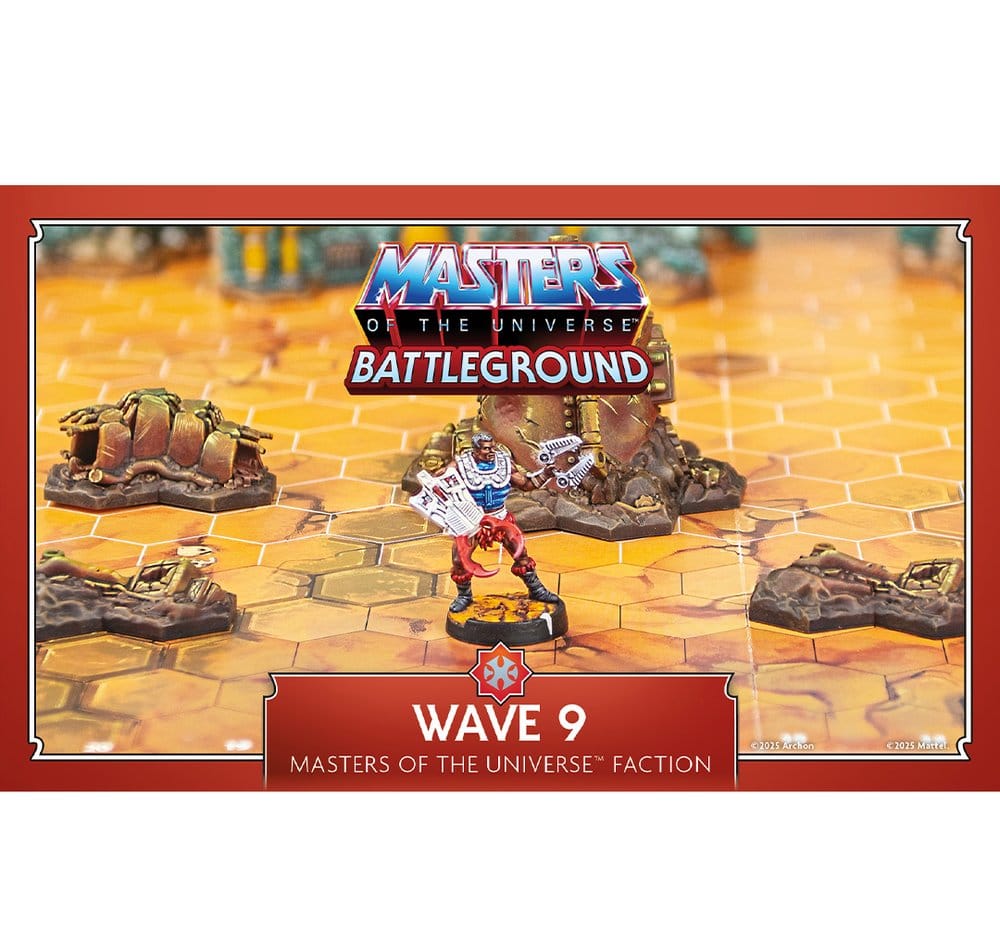 Masters of the Universe: Battleground Miniaturenspiel Wave 9: Masters of the Universe Faction *Spanische Version* - Preorder - ETA: 25.07.2026