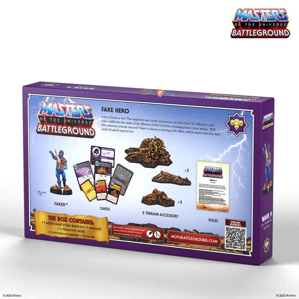 Masters of the Universe: Battleground Miniaturenspiel Wave 9: Evil Warriors Faction *Deutsche Version* - Preorder - ETA: 25.07.2026