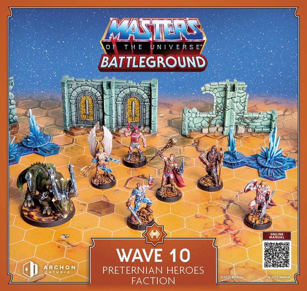 Masters of the Universe: Battleground Miniaturenspiel Wave 10: Preternian Heroes Faction *Deutsche Version* - Preorder - ETA: 25.07.2026