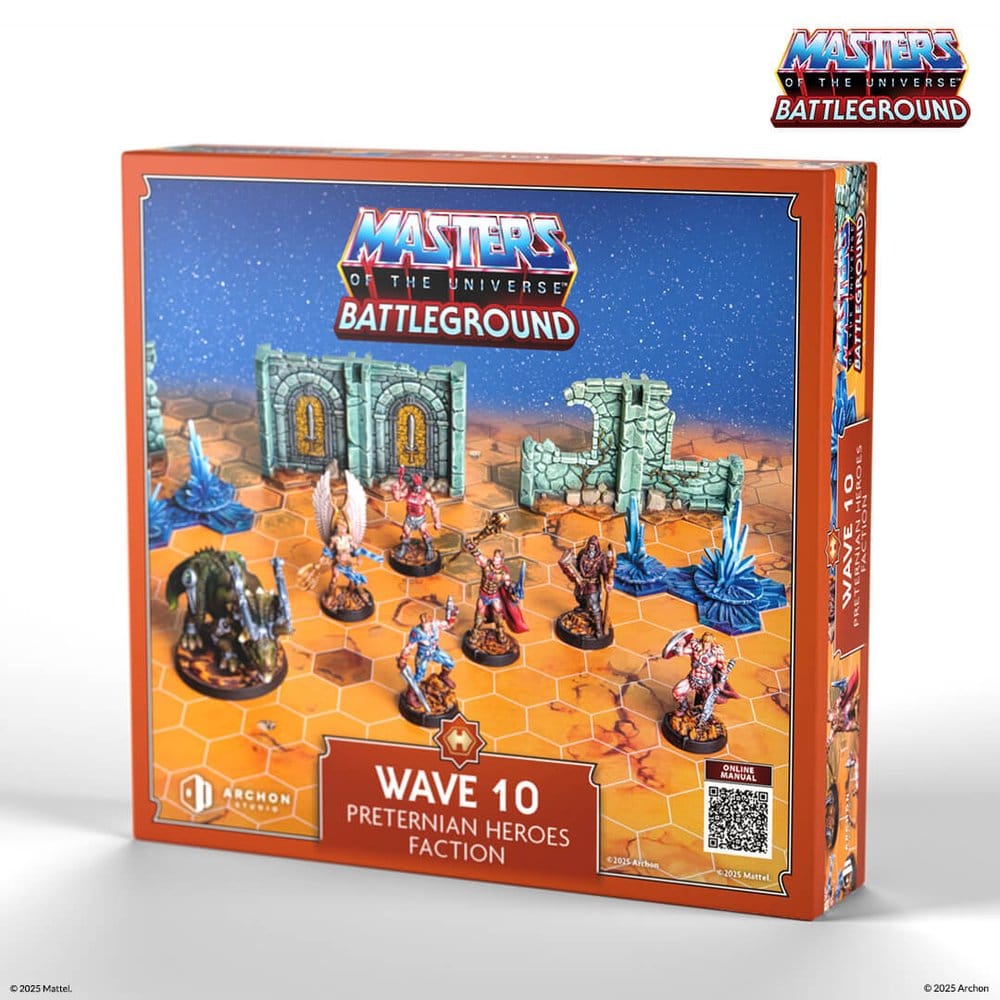 Masters of the Universe: Battleground Miniaturenspiel Wave 10: Preternian Heroes Faction *Italienische Version* - Preorder - ETA: 25.07.2026