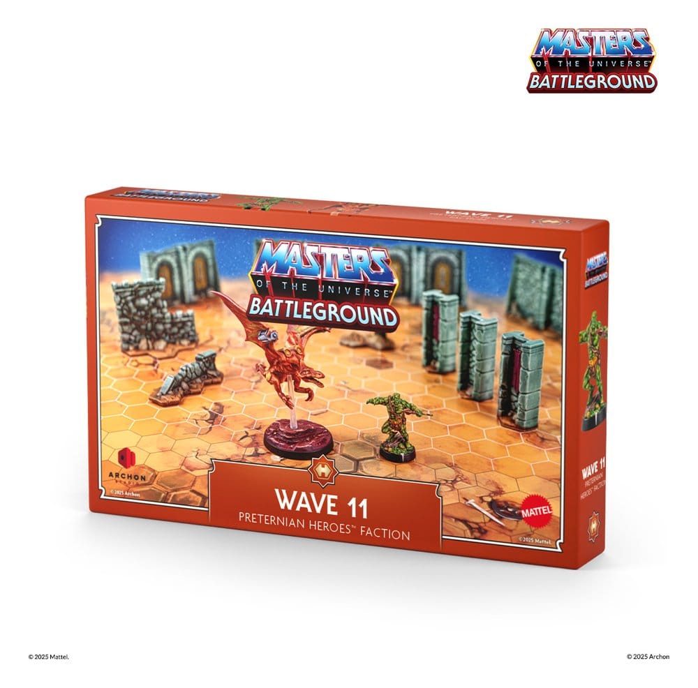 Masters of the Universe: Battleground Miniaturenspiel Wave 11: Preternian Heroes (Moss Man / Turbodactyl) *Deutsche Version* - Preorder - ETA: 25.07.2026