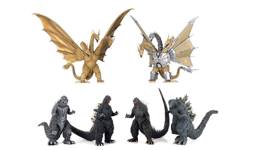Godzilla Generations Gekizou Series PVC Statuen 8 - 9 cm Sortiment Kaiju Part. 1 (6) (re-run)  - Versand: 5-7 Tage nach Bestellung