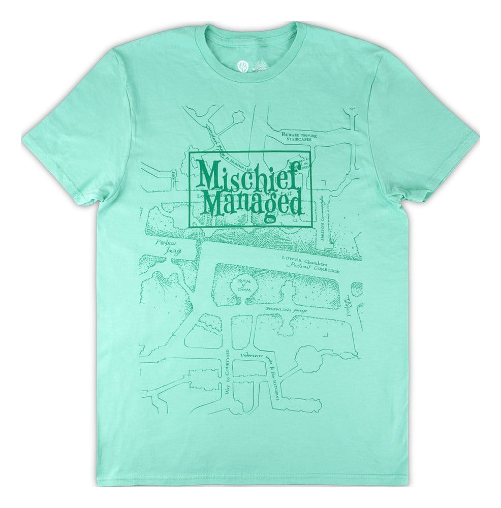 Harry Potter T-Shirt Mischief Managed Größe XL - Versand: 7 Tage nach Bestellung