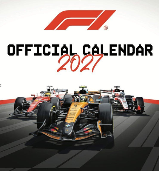 Formula 1 Offizieller Kalender 2027 30 x 30 cm - Preorder - ETA: 22.01.2027