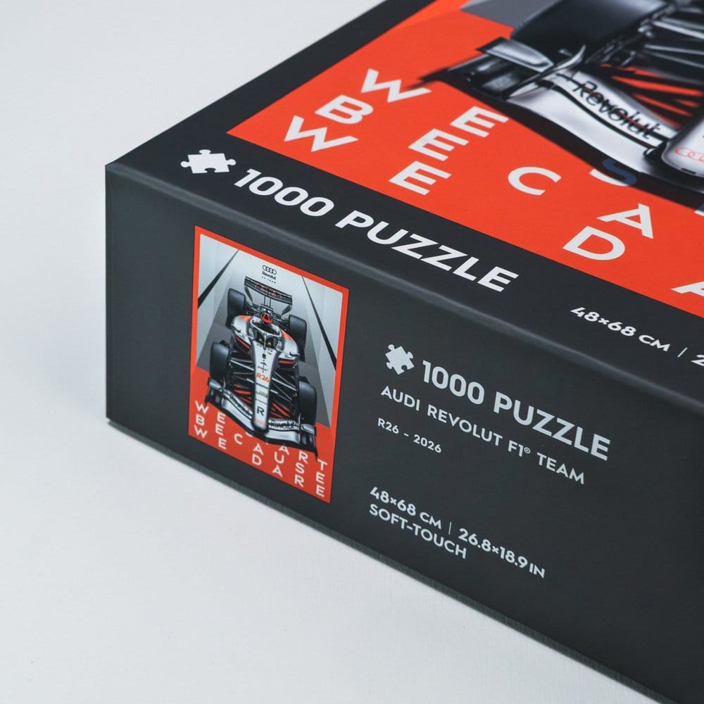 Audi Revolut F1 Team Puzzle R26 2026 (1000 Teile) 48 x 68 cm - Preorder - ETA: 25.09.2026