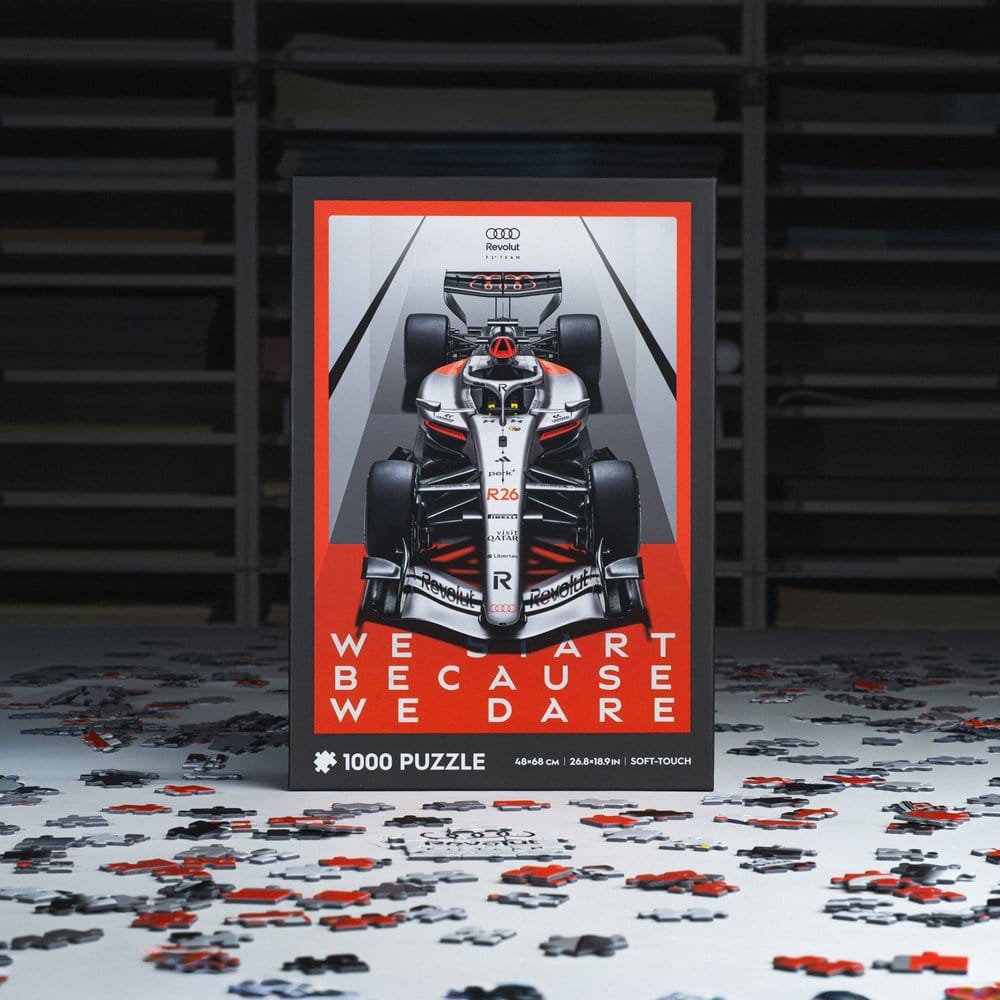 Audi Revolut F1 Team Puzzle R26 2026 (1000 Teile) 48 x 68 cm - Preorder - ETA: 25.09.2026
