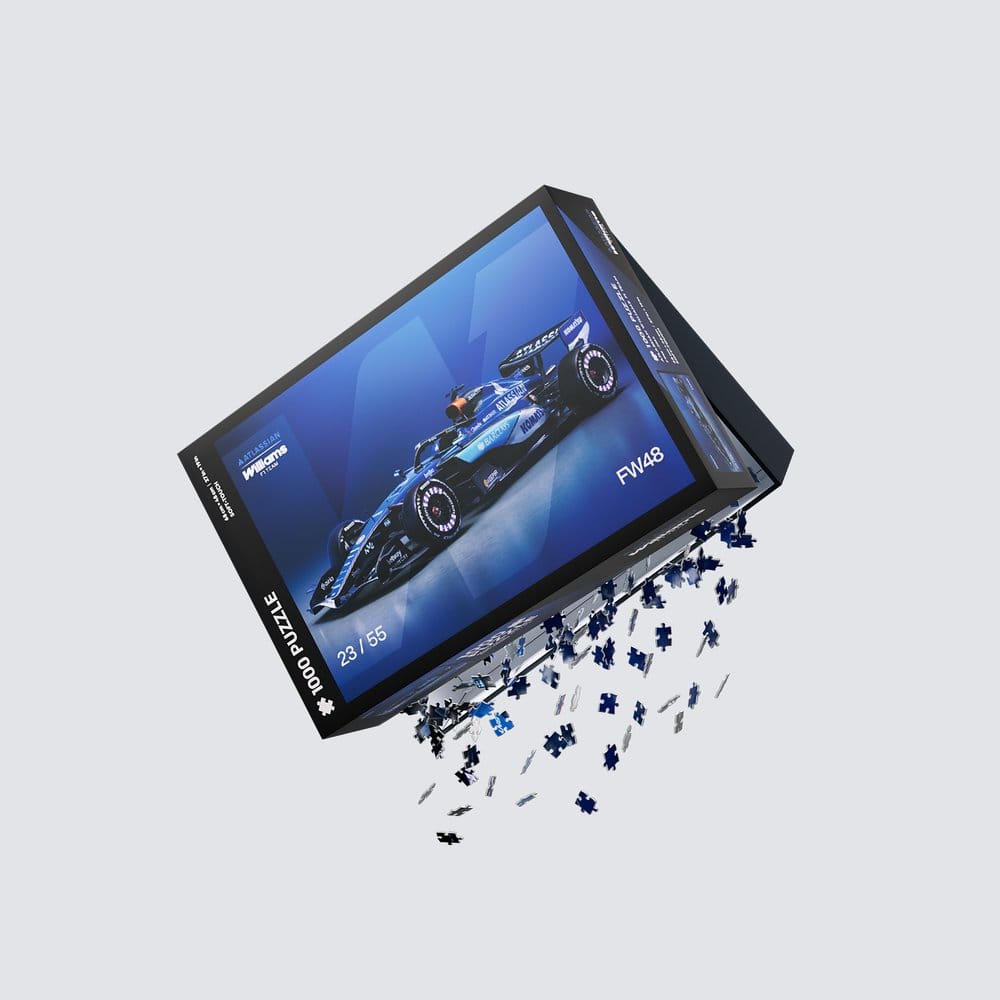 Atlassian Williams F1 Team Puzzle FW48 2026 (1000 Teile) 48 x 68 cm - Preorder - ETA: 25.09.2026