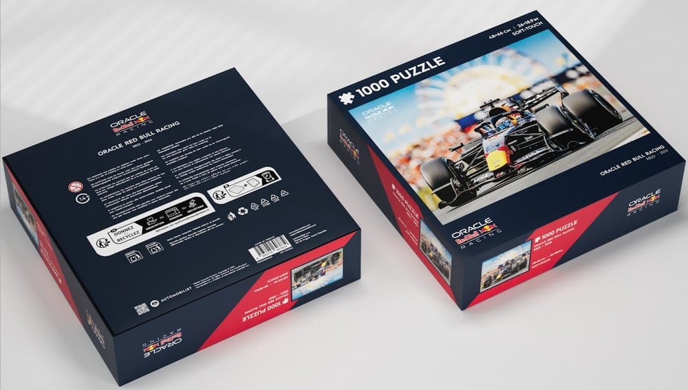 Oracle Red Bull Racing Puzzle 2026 - Max Verstappen 48 x 66 cm (1000 Teile) - Preorder - ETA: 25.10.2026