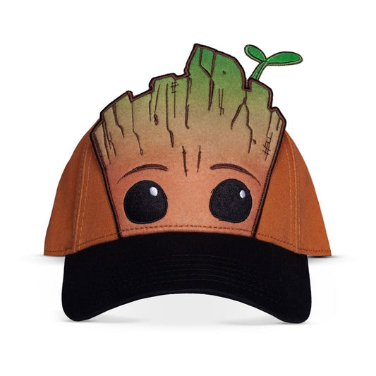 Guardians of the Galaxy Baseball Cap I Am Groot  - Versand: 5-7 Tage nach Bestellung