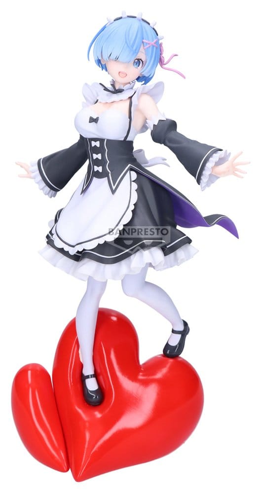 Re:Zero ESPRESTO PVC-Figur Rem (Poppin' Heart) 28 cm - Preorder - ETA: 24.09.2027