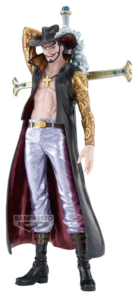 One Piece Premium PVC-Figur Dracule Mihawk (The Metallic) 34 cm - Preorder - ETA: 24.09.2027