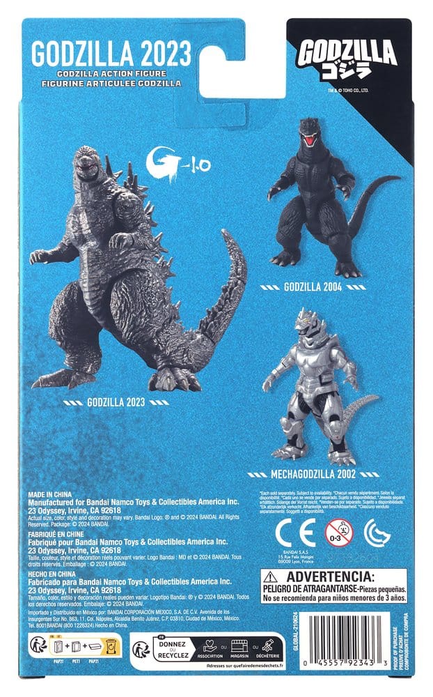 Godzilla Actionfigur 15 cm Display (4) - Preorder - ETA: 25.10.2026