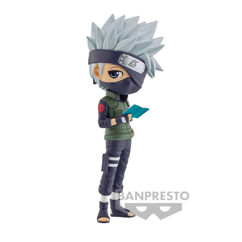 Naruto Shippuden Q Posket PVC Statue Hatake Kakashi (Ver. A) 18 cm - Versand: 7 Tage nach Bestellung