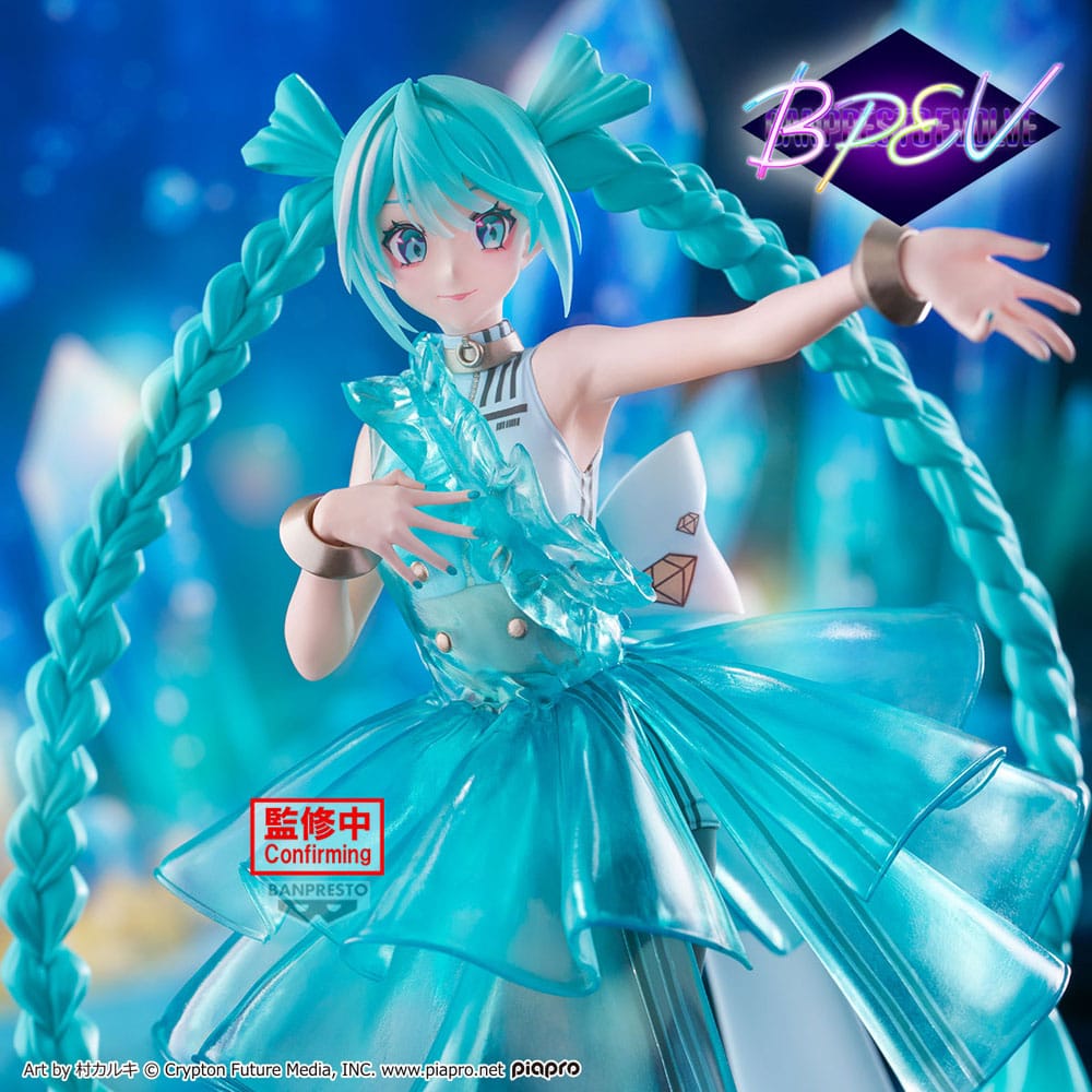 Hatsune Miku Clearluxe  PVC Statue Emerald Gem 28 cm - Preorder - ETA: 25.02.2026