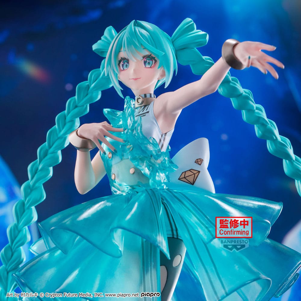 Hatsune Miku Clearluxe  PVC Statue Emerald Gem 28 cm - Preorder - ETA: 25.02.2026