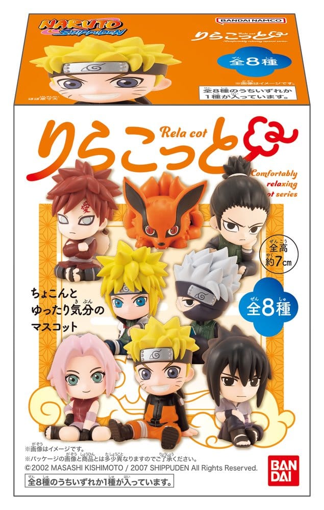 Naruto Relacot Minifiguren Blind Box 7 cm Display (10) - Preorder - ETA: 25.05.2027