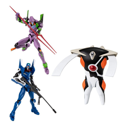 Evangelion Eva-Frame-DX02 Actionfigur Neon Genesis Evangelion 3-teiliges Set 13 cm - Preorder - ETA: 25.08.2026