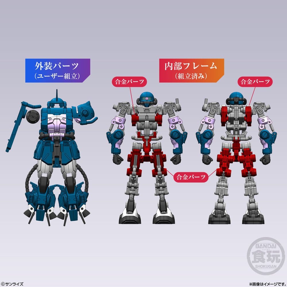 Gundam Modellbausatz Artifact Pro Zaku II High Mobility Type 10 cm - Preorder - ETA: 25.05.2027