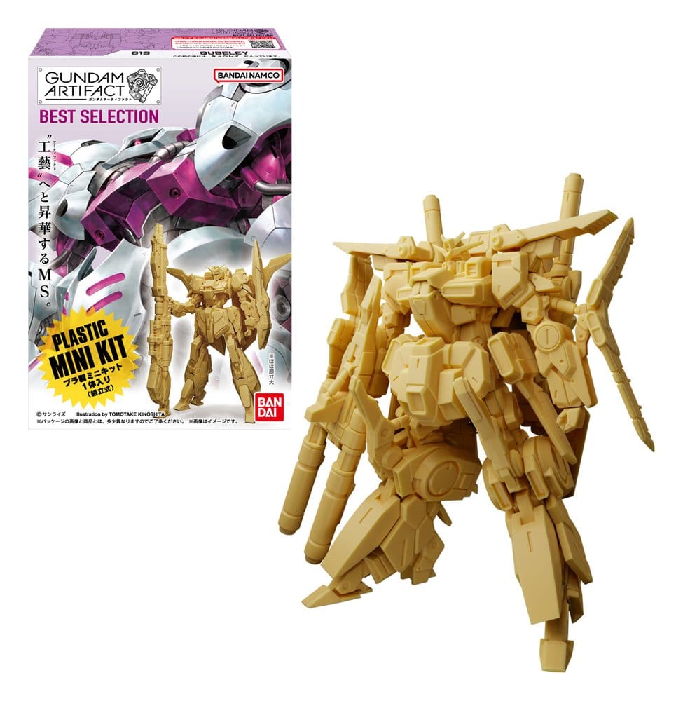 Gundam Artifact Plastikmodellbausatz Best Selection 6 cm Sortiment (6) - Preorder - ETA: 25.03.2027
