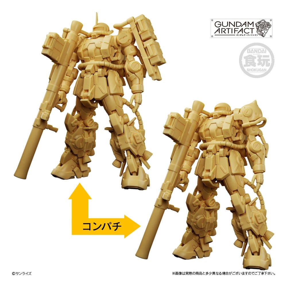 Gundam Artifact Plastikmodellbausatz Best Selection 6 cm Sortiment (6) - Preorder - ETA: 25.03.2027