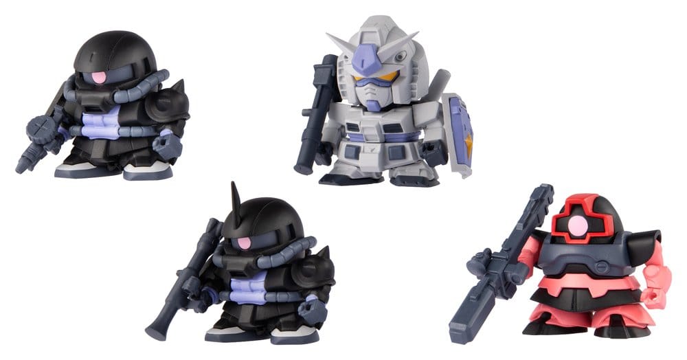Gundam Shokugan Box Mini-Modellbausätze Wave 4 Blind Box Display (12) - Preorder - ETA: 25.10.2027