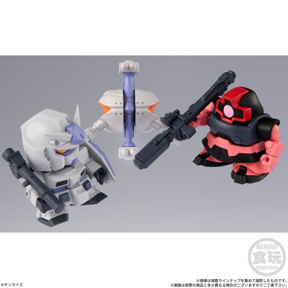 Gundam Shokugan Box Mini-Modellbausätze Wave 4 Blind Box Display (12) - Preorder - ETA: 25.10.2027