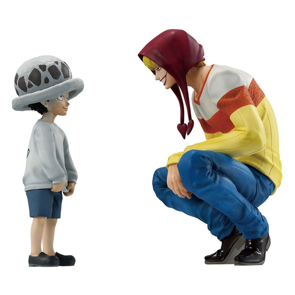 One Piece Ichibansho PVC Statue Trafalgar Law & Corazon (The Unbreakable Law) 11 cm - Versand: 7 Tage nach Bestellung