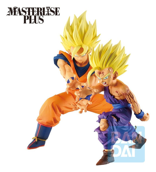 Dragon Ball Z Ichibansho Masterlise Plus PVC-Figur Vater-Sohn Kamehameha (Battle of Gods) 17 / 14 cm - Preorder - ETA: 25.08.2027