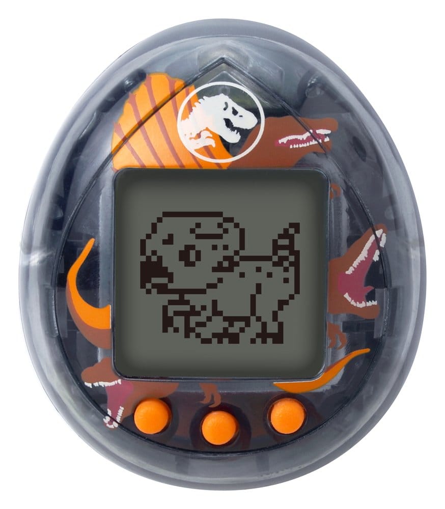 Tamagotchi Nano Gadget Jurassic World Spinosaurus Braun - Preorder - ETA: 23.10.2026