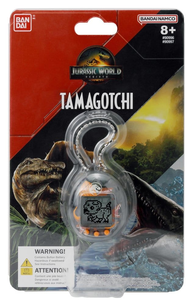 Tamagotchi Nano Gadget Jurassic World Spinosaurus Braun - Preorder - ETA: 23.10.2026
