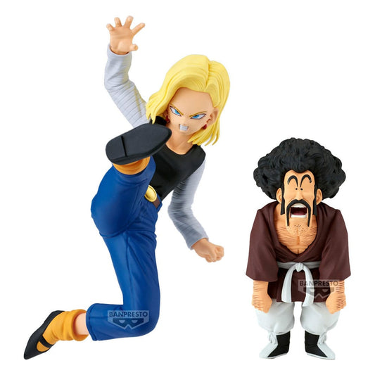 Dragon Ball Z Match Makers PVC Statue Android 18 11 cm Vs. Mr. Satan 8 cm - Preorder - ETA: 25.06.2026
