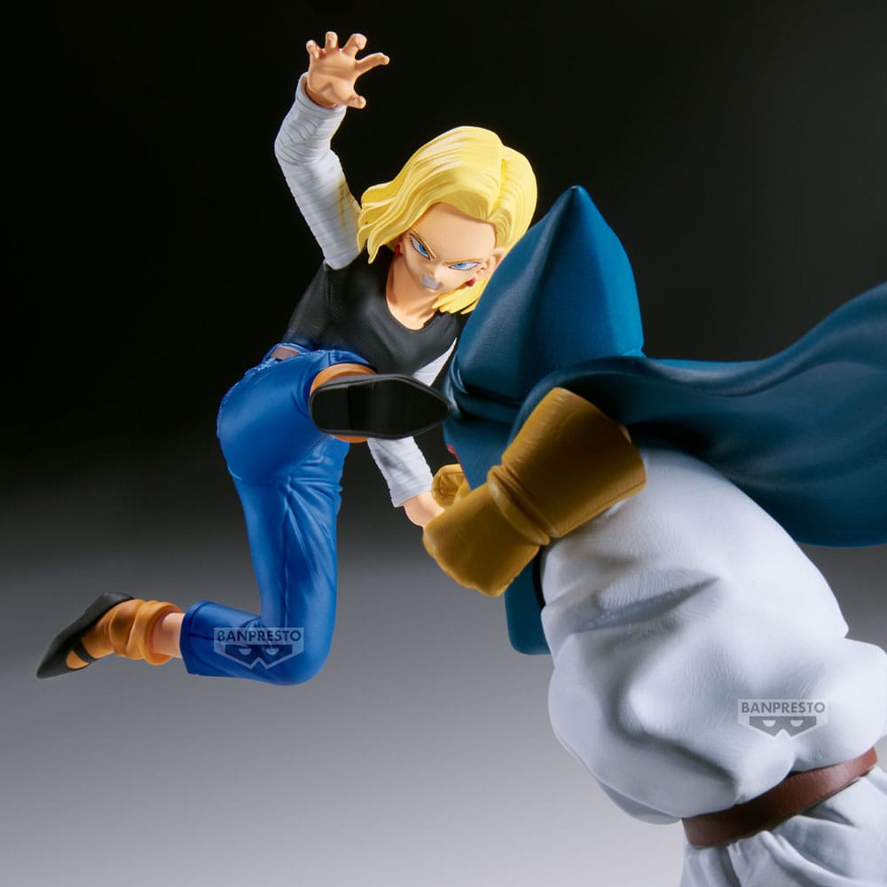 Dragon Ball Z Match Makers PVC Statue Android 18 11 cm Vs. Mr. Satan 8 cm - Preorder - ETA: 25.06.2026