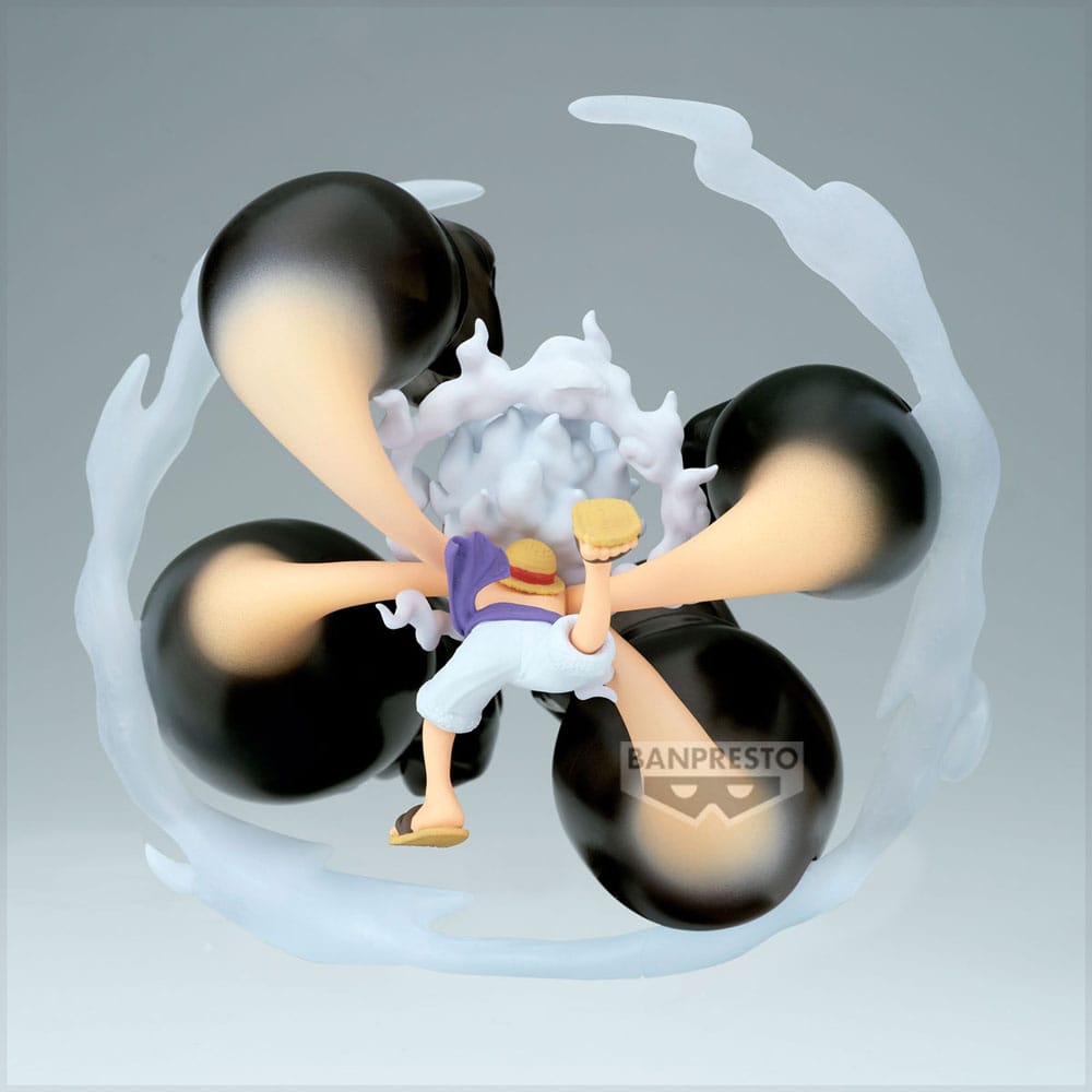 One Piece World Collectable Figure Special PVC Statue Monkey D. Luffy Gear5 Gum Dawn Gatling 12 cm - Preorder - ETA: 25.06.2026