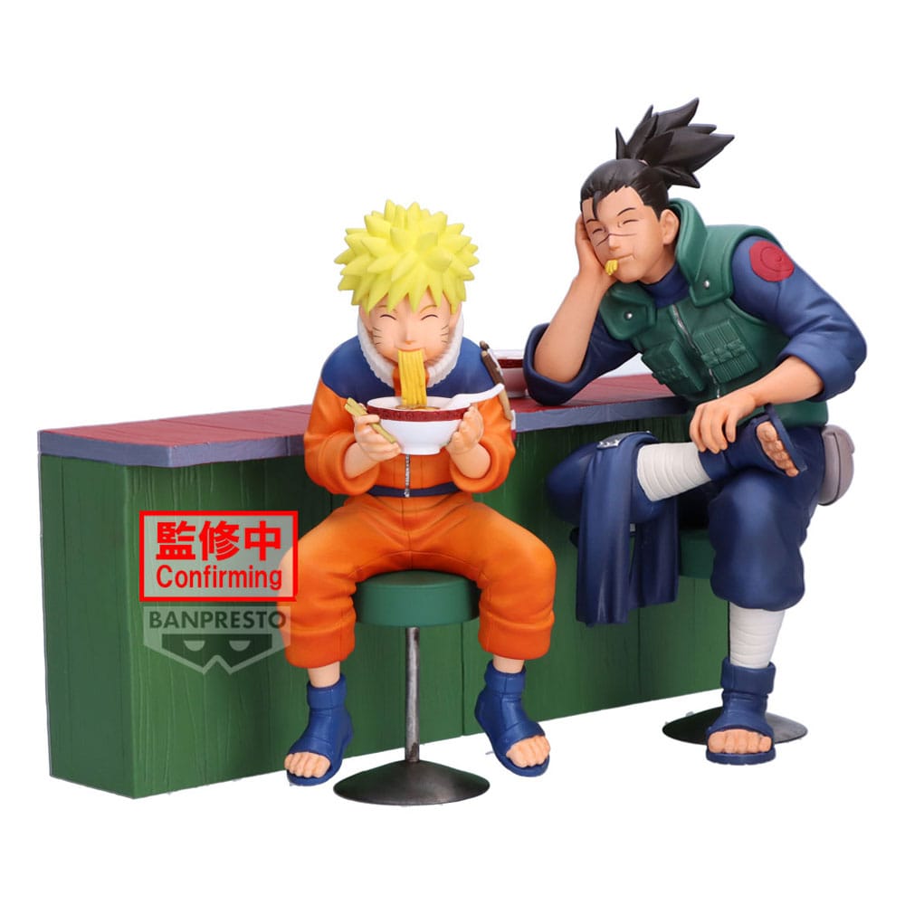Naruto 72 Series PVC Statue Naruto Uzumaki & Iruka Umino (A: Naruto Uzumaki) 11 cm - Versand: 7 Tage nach Bestellung