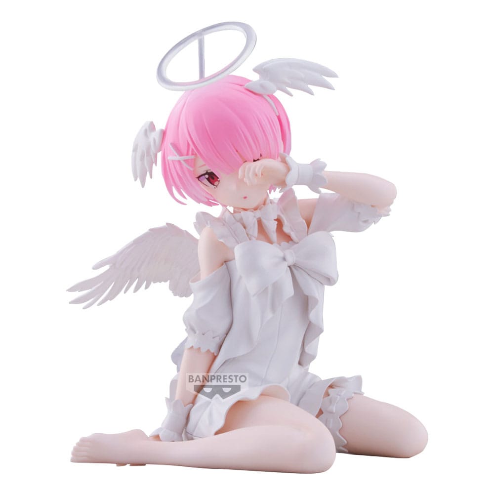 Re:Zero Starting Life in Another World Relax Time PVC Statue Ram Sweet Angel 13 cm - Preorder - ETA: 25.10.2026