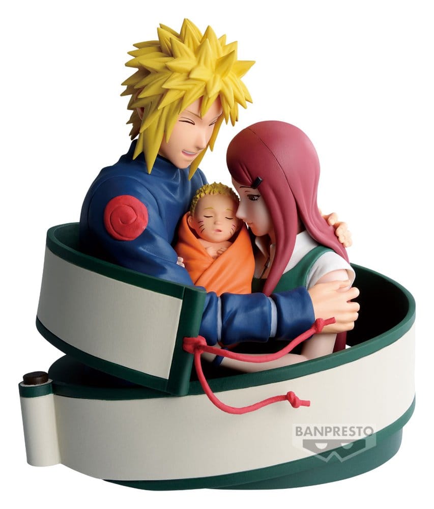 Naruto 72 Series PVC Statue Minato & Naruto & Kushina 13 cm - Preorder - ETA: 25.10.2026