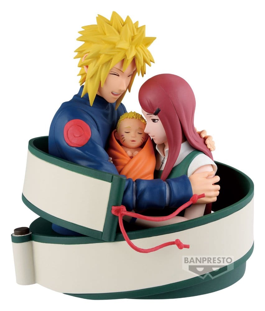 Naruto 72 Series PVC Statue Minato & Naruto & Kushina 13 cm - Preorder - ETA: 25.10.2026