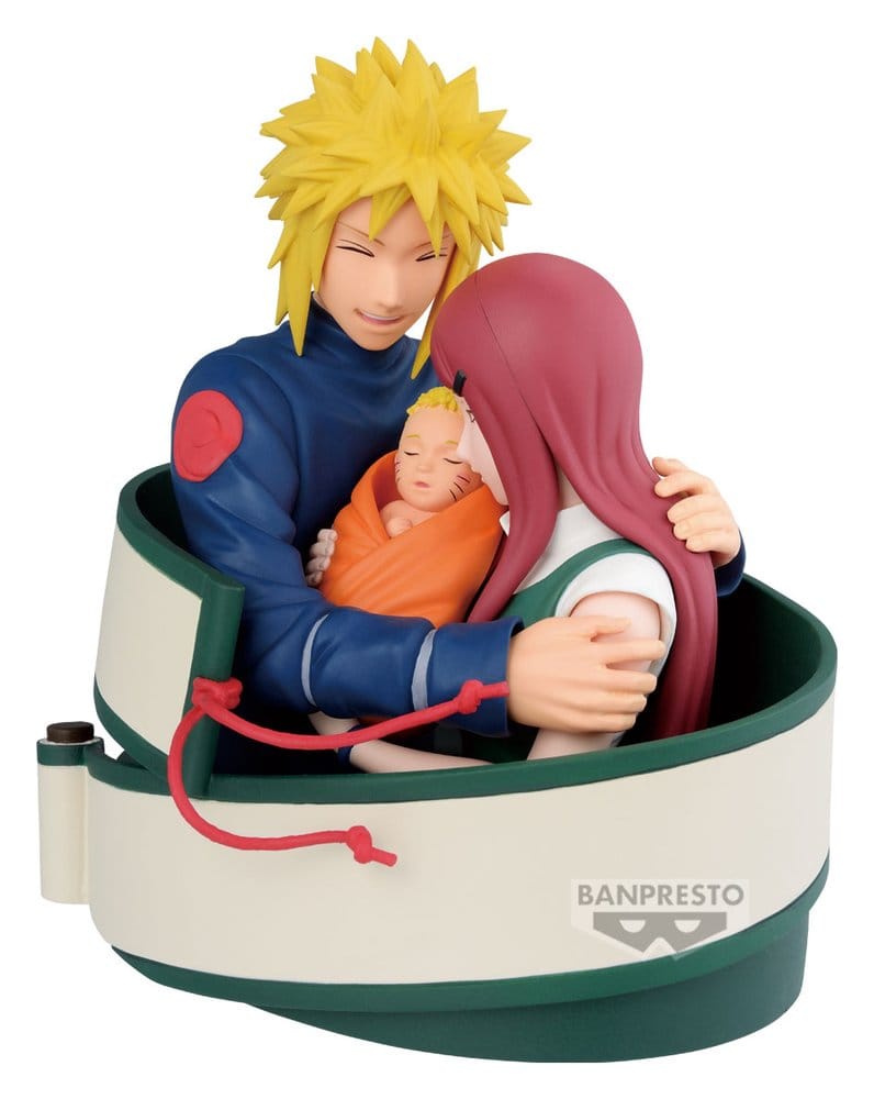 Naruto 72 Series PVC Statue Minato & Naruto & Kushina 13 cm - Preorder - ETA: 25.10.2026