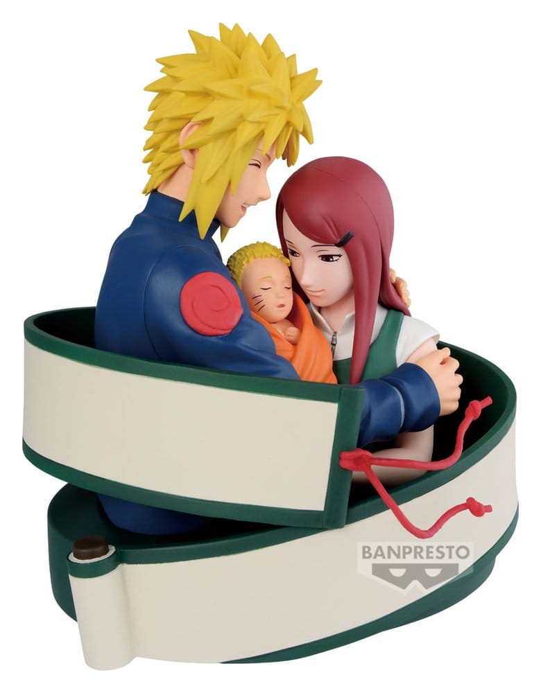 Naruto 72 Series PVC Statue Minato & Naruto & Kushina 13 cm - Preorder - ETA: 25.10.2026