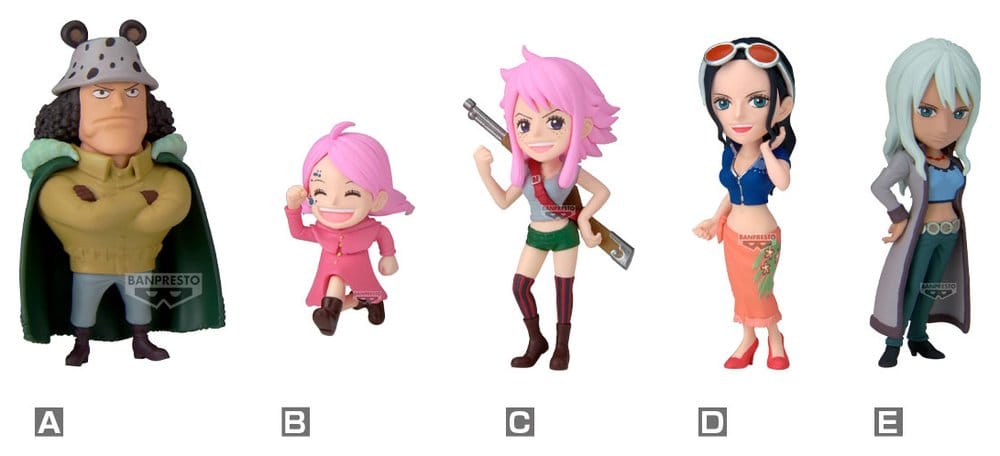One Piece World Collectable Figure  Parent-Child Bloodline 3 Minifiguren 7 cm Blind Box Display (12) - Preorder - ETA: 25.10.2026
