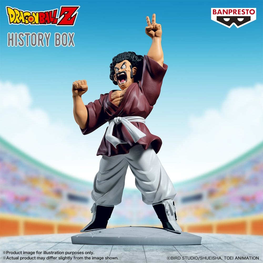 Dragon Ball Z History Box PVC-Figur Mr. Satan 15 cm - Preorder - ETA: 25.10.2026