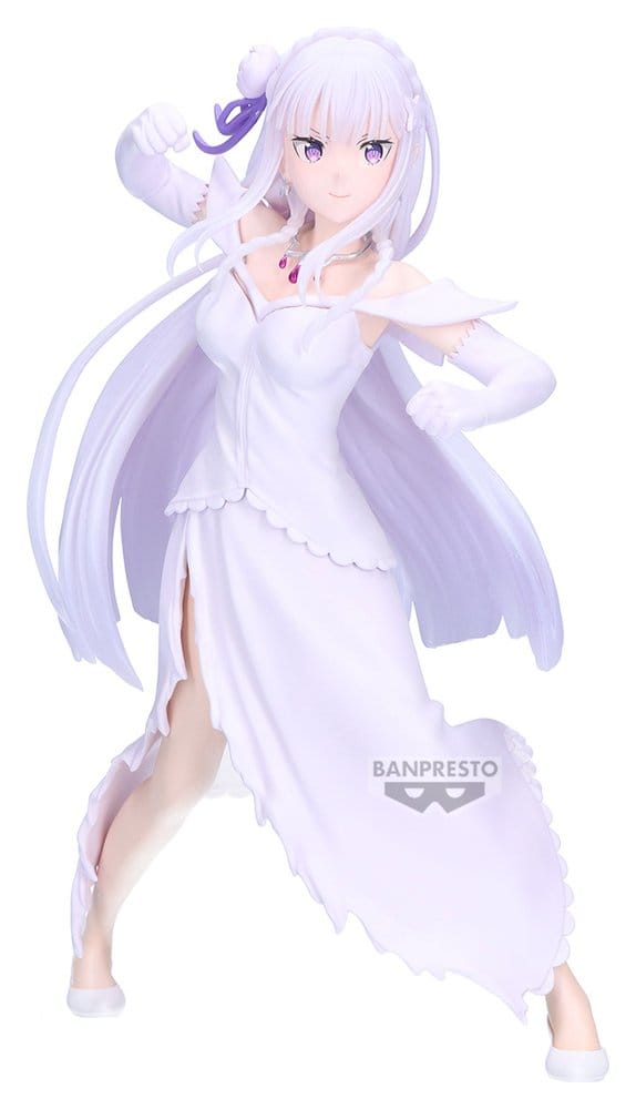 Re:ZERO -Starting Life in Another World- Espresto PVC-Figur Emilia (Excite Motions) 22 cm - Preorder - ETA: 25.12.2026