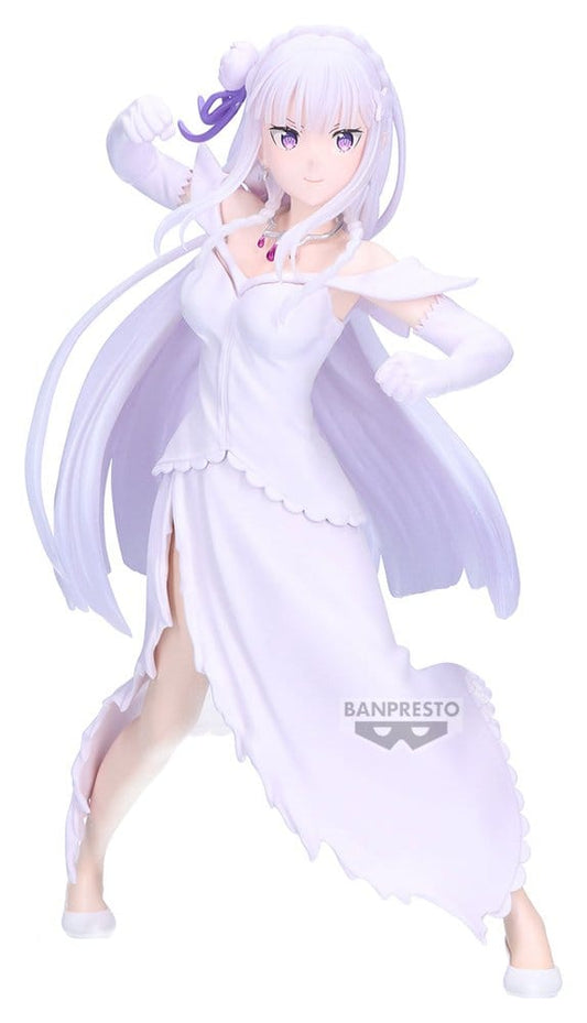 Re:ZERO -Starting Life in Another World- Espresto PVC-Figur Emilia (Excite Motions) 22 cm - Preorder - ETA: 25.12.2026