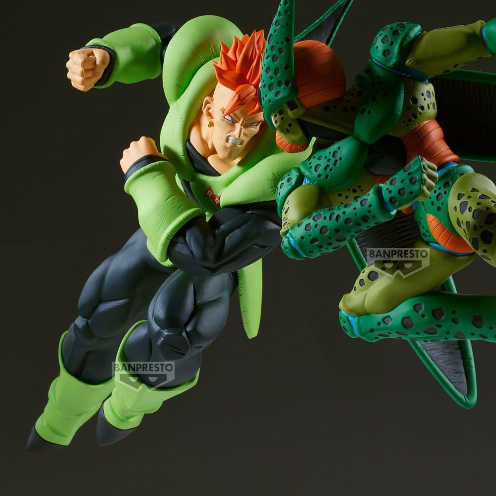 Dragon Ball Z Match Makers PVC-Figur Android 16 (vs Cell) 17 cm - Preorder - ETA: 25.01.2027