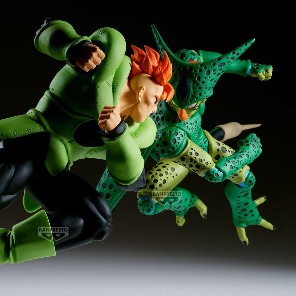 Dragon Ball Z Match Makers PVC-Figur Cell (vs Android 16) 16 cm - Preorder - ETA: 25.01.2027