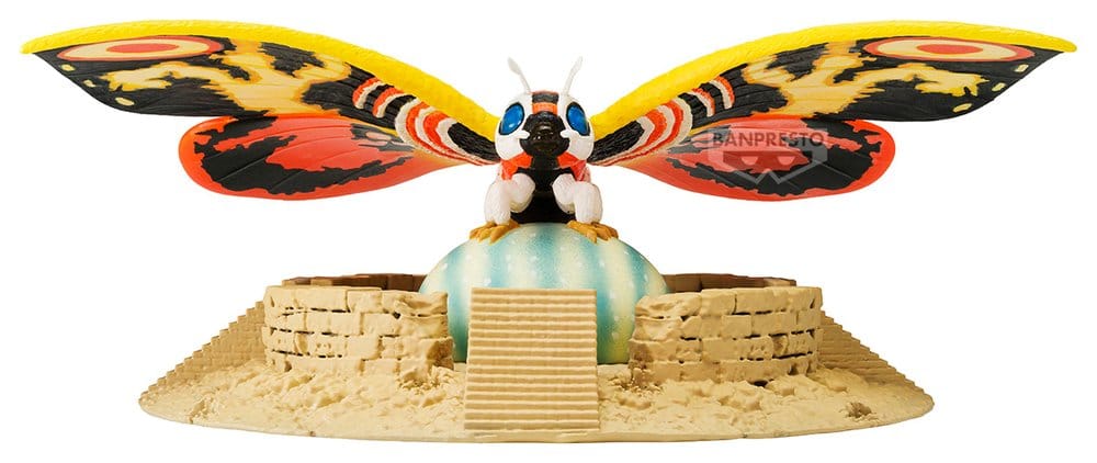 Rebirth of Mothra Toho Monster Series Art Vignette PVC-Figur Mothra (1996) 5 cm - Preorder - ETA: 25.12.2026