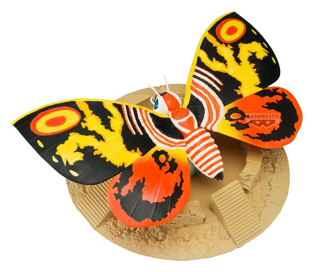 Rebirth of Mothra Toho Monster Series Art Vignette PVC-Figur Mothra (1996) 5 cm - Preorder - ETA: 25.12.2026