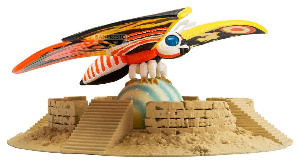 Rebirth of Mothra Toho Monster Series Art Vignette PVC-Figur Mothra (1996) 5 cm - Preorder - ETA: 25.12.2026