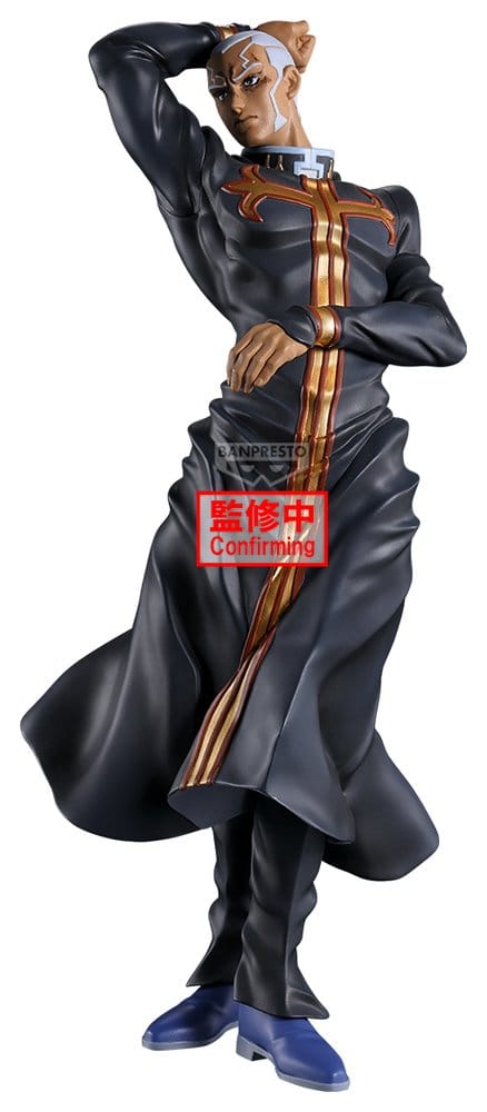 JoJo's Bizarre Adventure: Stone Ocean Mometria PVC-Figur Enrico Pucci 22 cm - Preorder - ETA: 25.12.2026